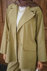 Ceketli Takım Yeşil