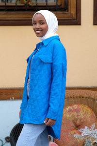 Uygun Fiyatlı CEP DETAY DUGMELI KAPITONE GOMLEK MAVI | Loccomoda.com 