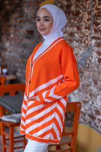 Uygun Fiyatlı CEP DETAY TRIKO HIRKA  TURUNCU | Loccomoda.com 