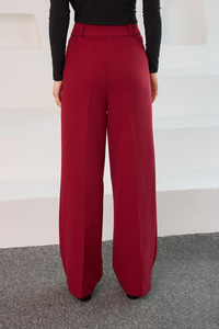 Cepli Palazzo Pantolon Bordo
