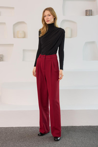 Cepli Palazzo Pantolon Bordo