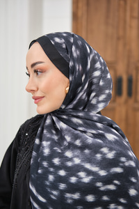 Ceylan Desen Şal Siyah