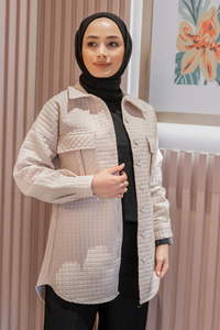 Uygun Fiyatlı CIF CEPLI KAPITONELI GOMLEK KREM | Loccomoda.com 