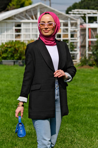 CIFT CEPLI CEKET SIYAH