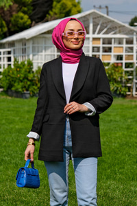 CIFT CEPLI CEKET SIYAH