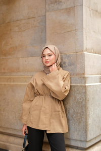 Çift Cepli Ceket Vizon