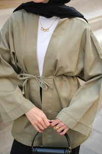 Çift Cepli Ceket Yeşil