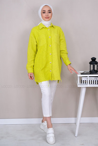 Uygun Fiyatlı CIFT CEPLI GOMLEK  FISTIK YESIL | Loccomoda.com 