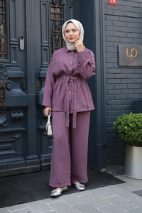 Çift Cepli İkili Takım Vişne Çürüğü