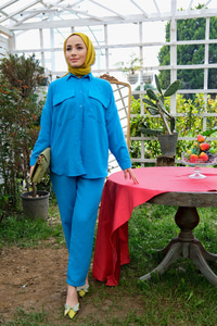 CIFT CEPLI KETEN TAKIM MAVI