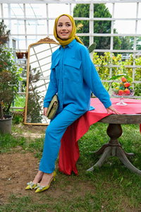 CIFT CEPLI KETEN TAKIM MAVI