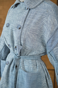 Çift Düğmeli Takım Mavi