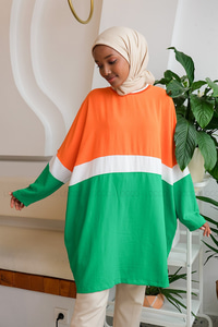 Uygun Fiyatlı CIFT RENK SALAS TUNIK | Loccomoda.com 