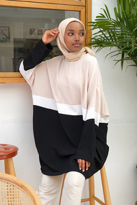 Uygun Fiyatlı CIFT RENK SALAS TUNIK | Loccomoda.com 