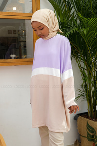 Uygun Fiyatlı CIFT RENK SALAS TUNIK | Loccomoda.com 