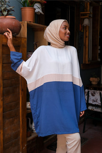 Uygun Fiyatlı CIFT RENK SALAS TUNIK | Loccomoda.com 