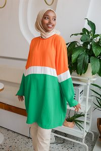 Uygun Fiyatlı CIFT RENK SALAS TUNIK | Loccomoda.com 