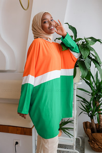 Uygun Fiyatlı CIFT RENK SALAS TUNIK | Loccomoda.com 