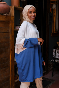 Uygun Fiyatlı CIFT RENK SALAS TUNIK | Loccomoda.com 