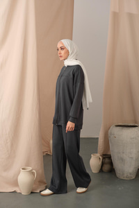 Cima Detay İkili Takım Antrasit