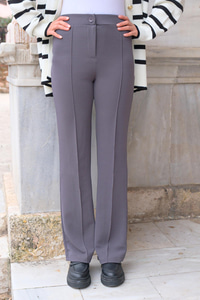CIMALI PALAZZO PANTOLON  GRI