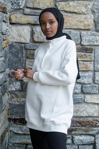 Uygun Fiyatlı CIT CIT DETAY UC IPLIK SWEAT BEYAZ | Loccomoda.com 