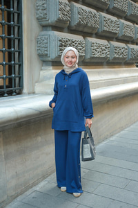 Çıtçıt Kapüşonlu Takım Lacivert