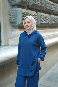 Çıtçıt Kapüşonlu Takım Lacivert