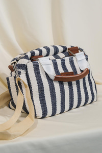 Çizgi Detay Çanta Lacivert