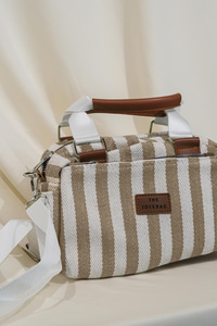 Çizgi  Detay Çanta Vizon