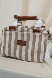 Çizgi  Detay Çanta Vizon