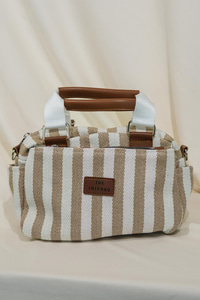 Çizgi  Detay Çanta Vizon