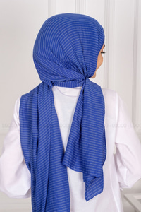 Uygun Fiyatlı CIZGILI SAL  MAVI | Loccomoda.com 