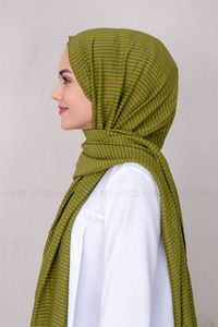 Uygun Fiyatlı CIZGILI SAL  YAG YESIL | Loccomoda.com 