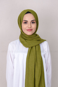 Uygun Fiyatlı CIZGILI SAL  YAG YESIL | Loccomoda.com 