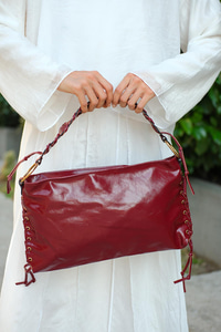 Çoban Dikişli Çanta Bordo