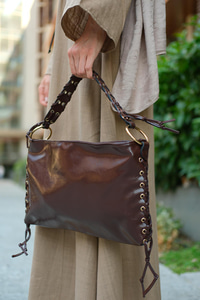 Çoban Dikişli Çanta Kahverengi