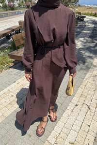 Cosı Elbise Kahverengi