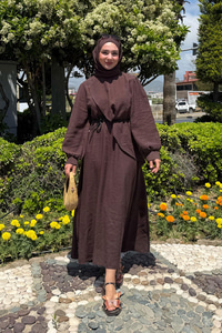 Cosı Elbise Kahverengi