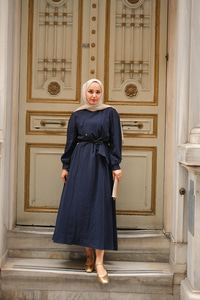 Cosı Elbise Lacivert