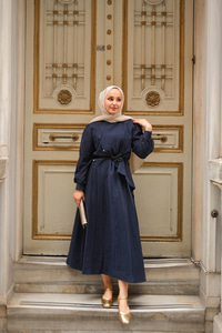 Cosı Elbise Lacivert