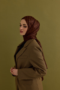 Dama Monogram Şal kakao