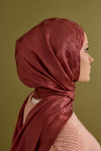 Dama Monogram Şal kiraz çiceği