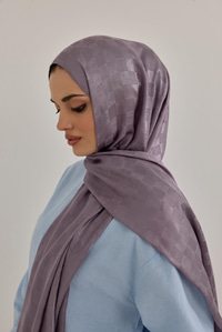 Dama Monogram Şal menekşe