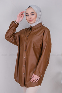 Uygun Fiyatlı DERI CEPLI GOMLEK TABA | Loccomoda.com 