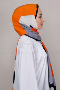 Uygun Fiyatlı DESENLI MEDINE IPEGI SAL GRI | Loccomoda.com 