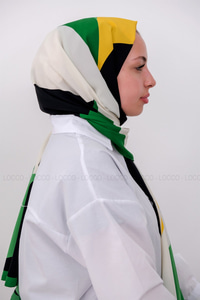 Uygun Fiyatlı DESENLI MEDINE IPEGI SAL YESIL | Loccomoda.com 