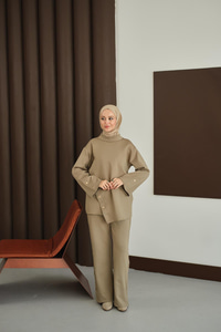 Dik Yaka Takım Yeşil