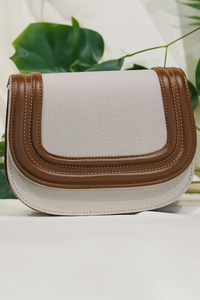 Dikiş Detay Çanta Kahverengi