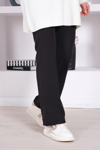 DIKIS DETAYLI PANTALON SIYAH